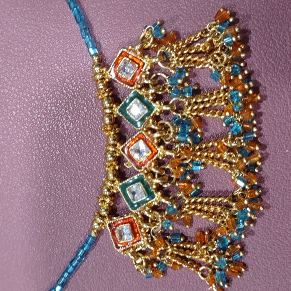 Handmade Necklace and Earrings From Mexico - Picture 4 of 4